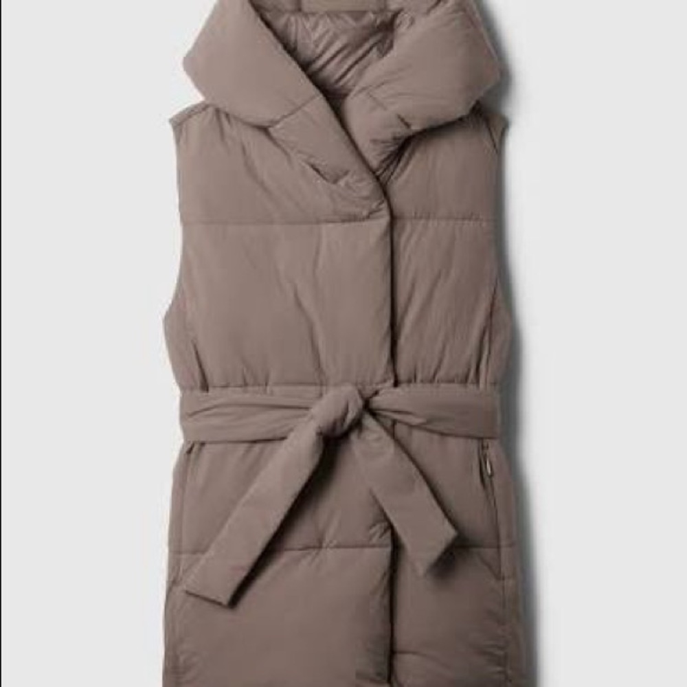 NWT Gap Duvet Wrap Puffer Vest